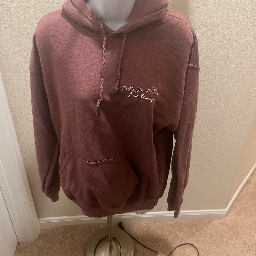 Gildan Burgundy Hoodie